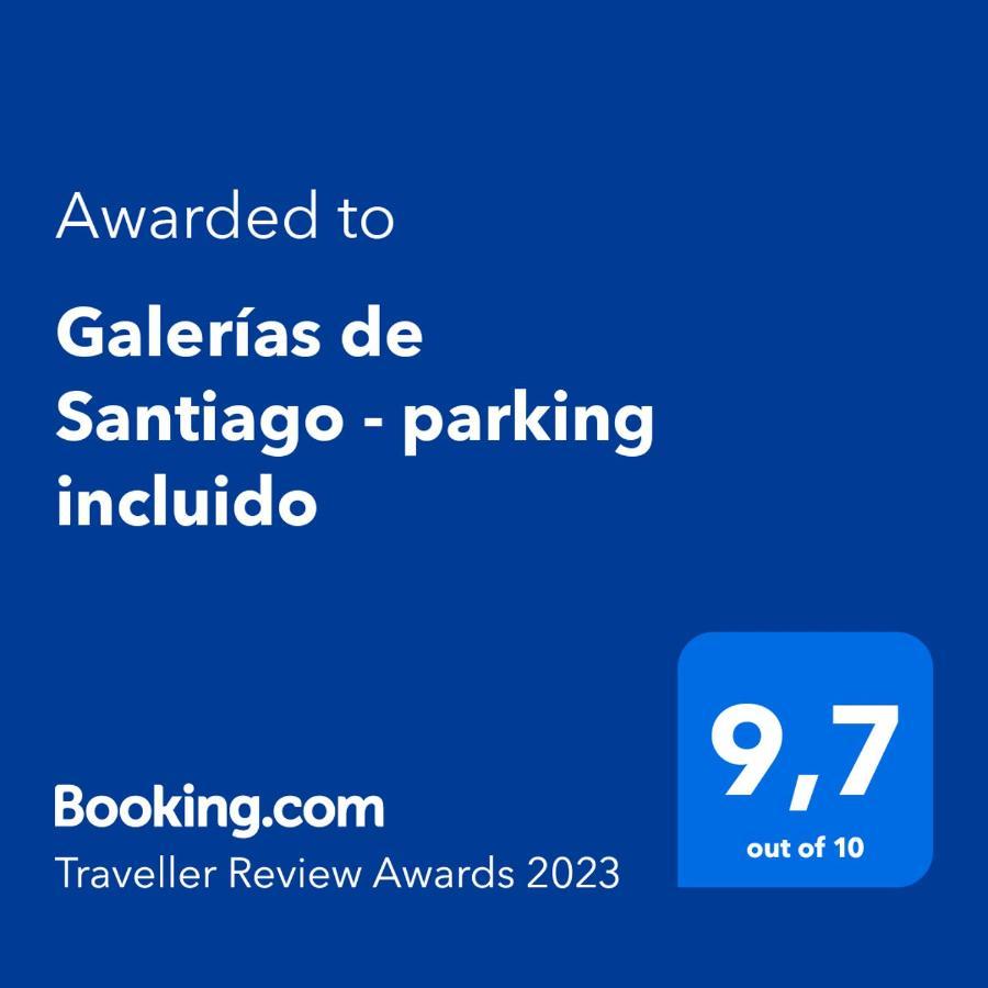 Апартаменти Galerias De Santiago - Parking Incluido Сантьяго-де-Компостела Екстер'єр фото
